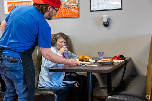 Known for their tasty Italian food & meatball sliders, Big Belly has it all in Boone Hills.
