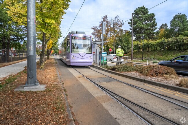 Light rail services are among the options that Atlantic residents have the ability to ride.