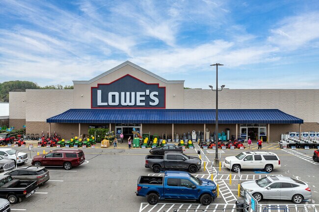 Lowe's and Walmart can be found just down Interstate 81 in Abingdon.