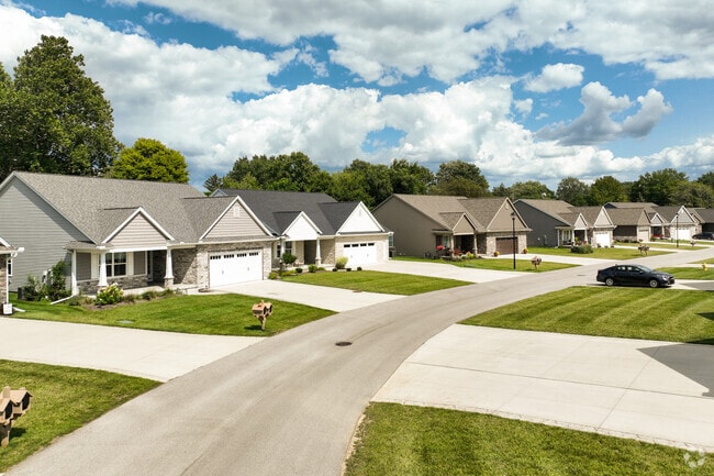 New traditional homes are popping up all over the neighborhood of Lambertville.