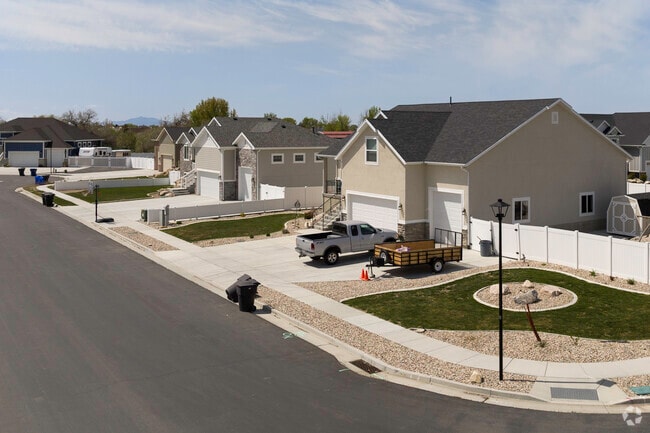 A quiet neighborhood street in Plain City.