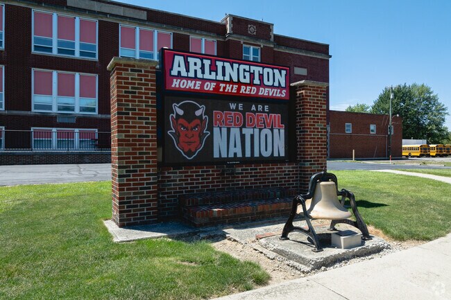 Arlington High School is ready for class.