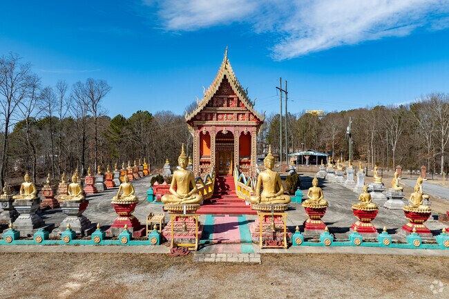 Conley is home to Wat Lao Buddha Phothisaram, a Lao Buddhist temple serving the local community.