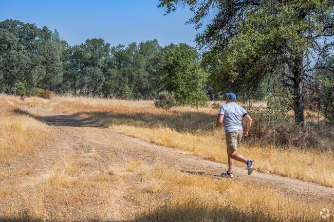 There are some open area trails to get fit in Twinview.