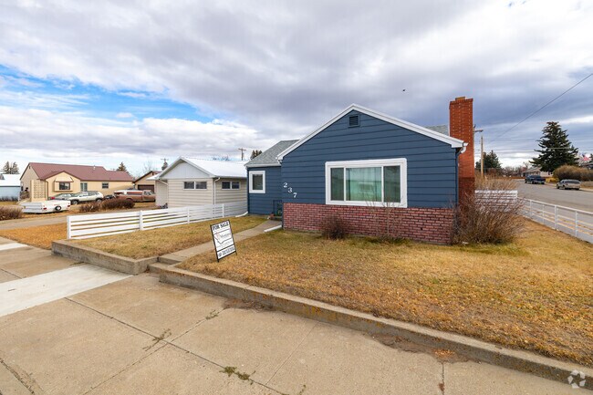 Most of the homes in Cut Bank were built from the 1910s to the 1970s.