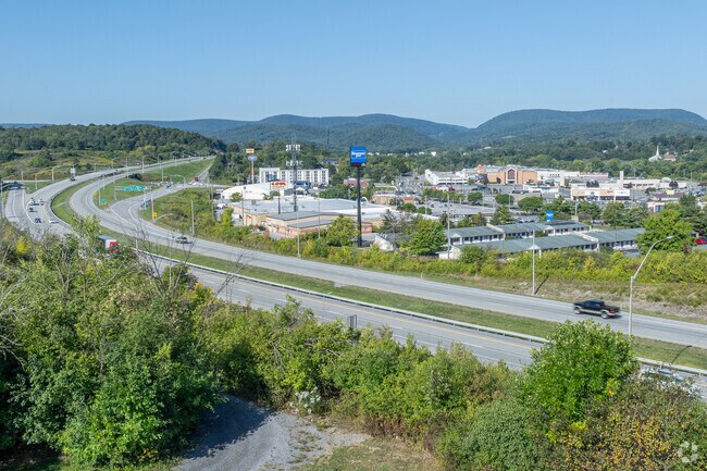 You can be in Pennsylvania in an hour from Sylvan Hills on the U.S. Interstate 99.