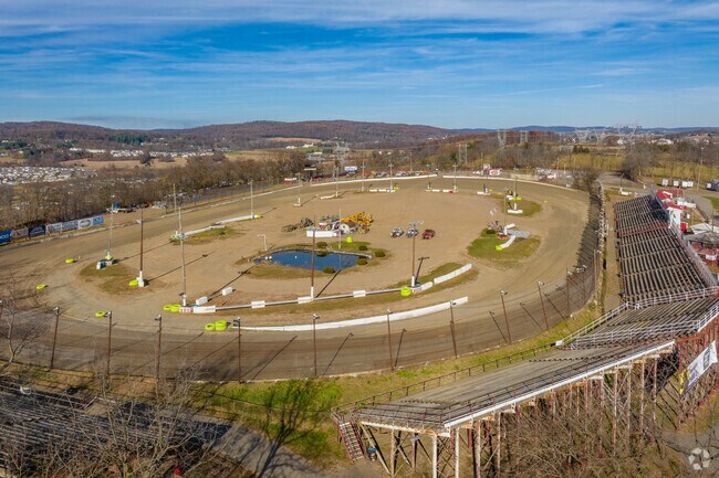 In Washington Township, Grandview Speedway attracts locals with thrilling races in the Summer.
