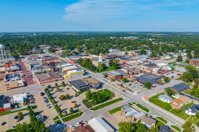 Downtown Seward is just a quick drive away from the nearby suburbs.