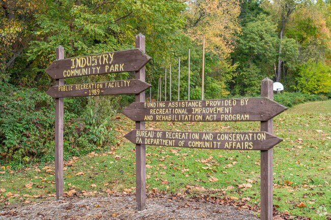 Industry Community Park is a large public green space offering amenities cherished by locals.