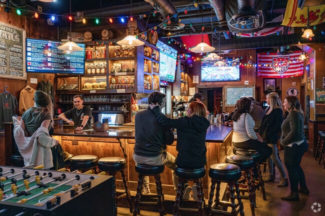 Ole Bridge Pub has an ideal location right on the river in Downtown Reno.