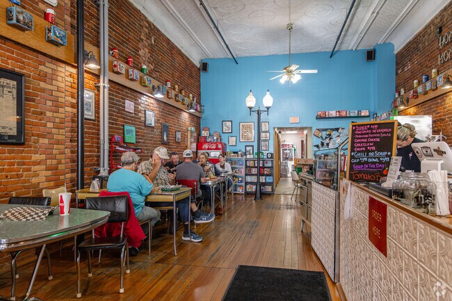 Hungry Charlie's Lunchbox is minutes away from Walnut and serves up classic hotdogs.