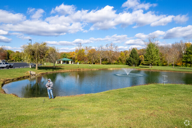 Patricia Allyn Park in Clearcreek Township features a fishing pond.