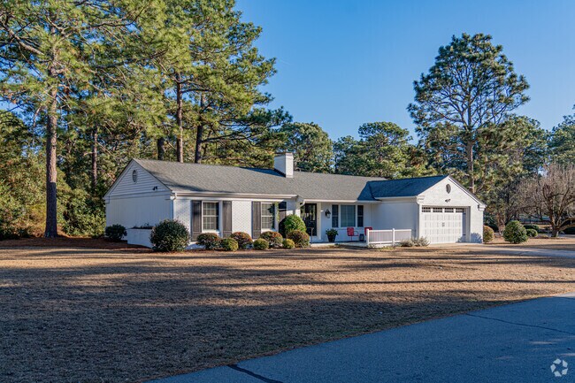 Southern Pines features a wide range of single story ranch homes.