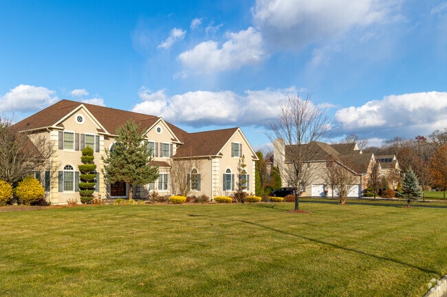 Large homes with multiple acres are a common theme in East Howell.