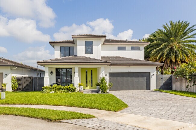 Keys Gate homes often feature Spanish-style architecture details.