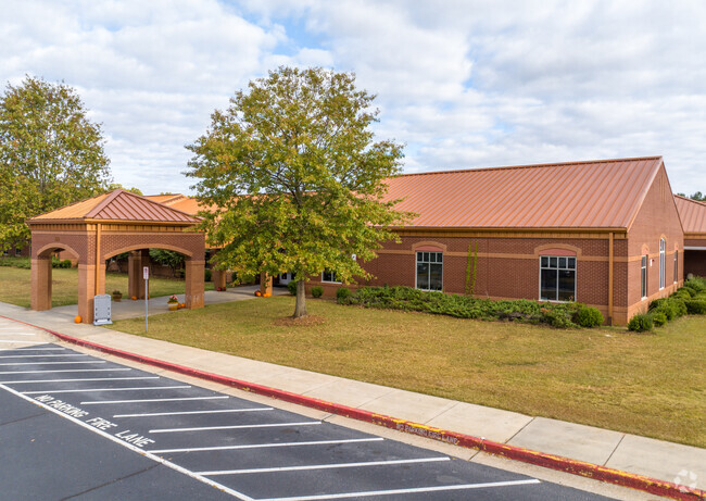 Cleveland Elementary School serves around 430 students daily.