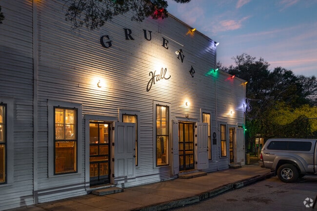 Locals can dance and have fun at Texas' oldest and most historical dance hall, Gruene Hall.