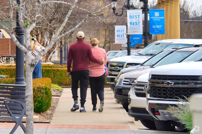 Take a stroll at the Promenade in Chenal Valley.