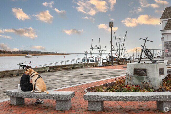 Newburyport is surrounded by the Merrimack River, which adds to its beauty.