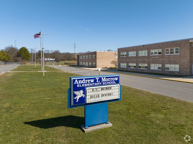 Andrew T. Marrow Elementary School  has 739 students in grades K-6.