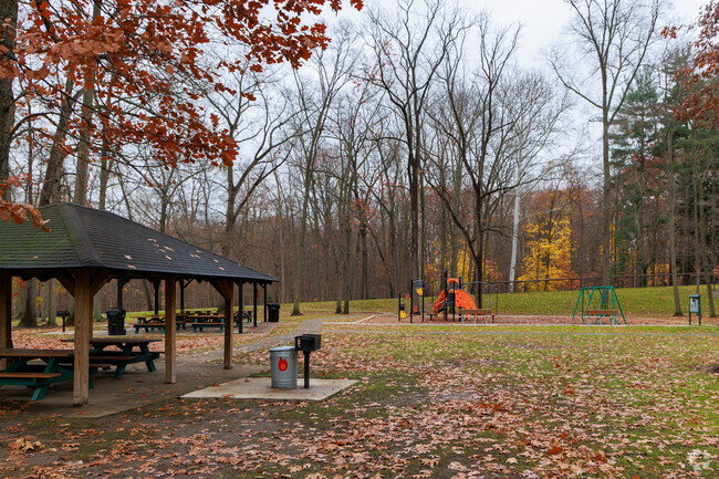 Cascade Park offers the entire neighborhood of Ely square plenty of space to stretch out.