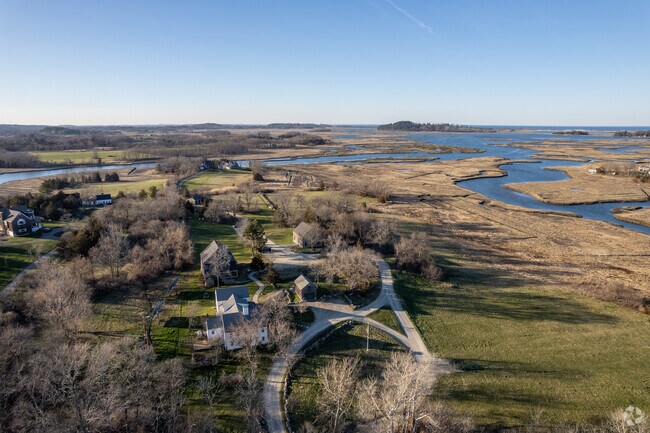 Cox Reservation offers guests access to picturesque hiking trails.
