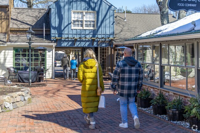 Peddlers Village is an outdoor shopping center in Buckingham, Pennsylvania.