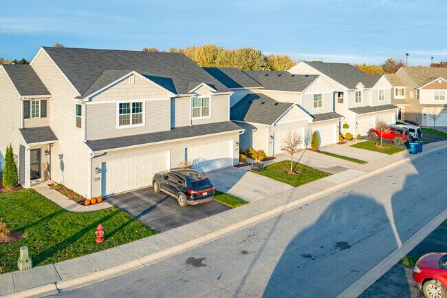 Cedar Creek is a residential area that includes both established and recently developed houses.