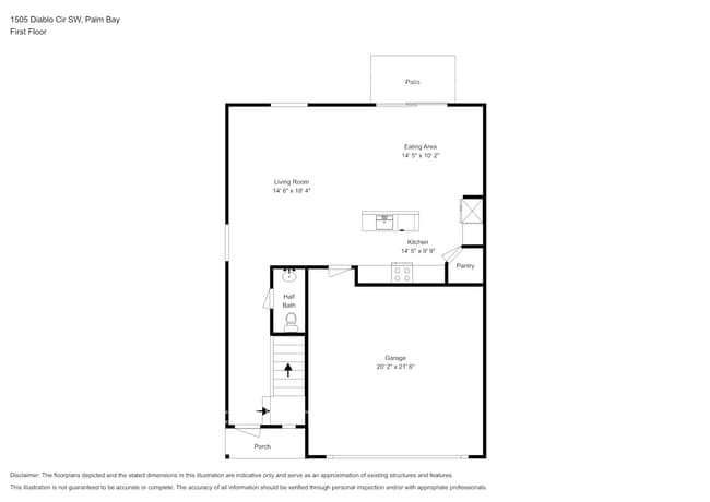 1505 Diablo Cir SW, Melbourne, FL 32908 - photo 2