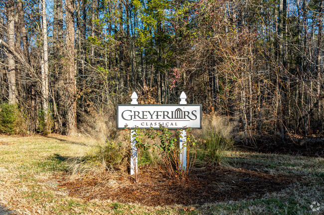 Greyfriars Classical Academy (GCA) is a Christian high school (grades 9 - 12) in Matthews, NC.