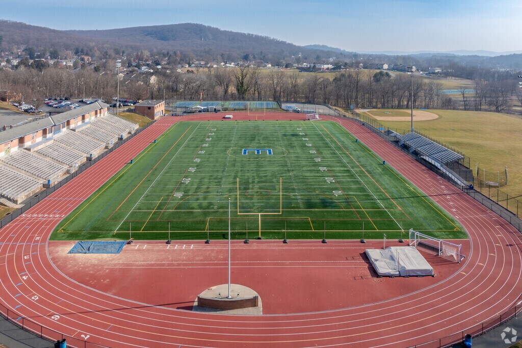 Exeter Township Senior High School has an elite football program with top tier facilities.