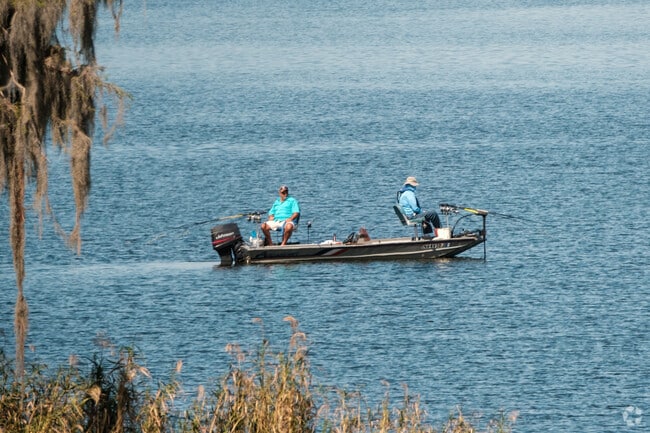Fishermen head to Lake Jesup, minutes from Highlands, to enjoy a beautiful day on the water.