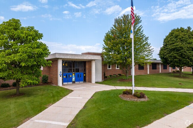 Goodrich Elementary School sits in the heart of the Pheasant Run neighborhood.