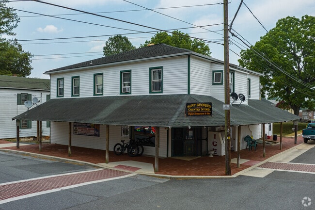 St. Georges Country Store is a local favorite restaurant right in the heart of the town.