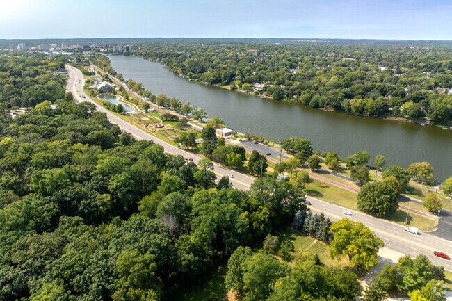 Nature is all around the Jacoby Heights neighborhood, on the Rock River's eastern banks.