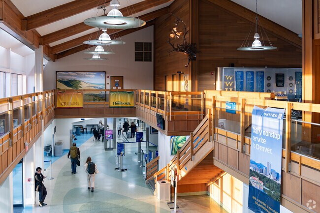 Catch a flight to or from Samoa Boulevard at the Humboldt Airport.