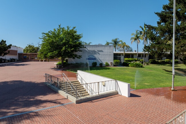 Rudecinda Sepulveda Dodson Middle has a large campus to serve its students.