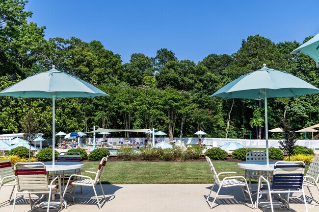 Ford’s Colony features two neighborhood pools, offering residents a place to cool off, socialize, and relax close to home.