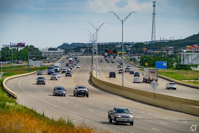 The Northwest Side is located next to Interstate 10 which is a major highway in Texas.