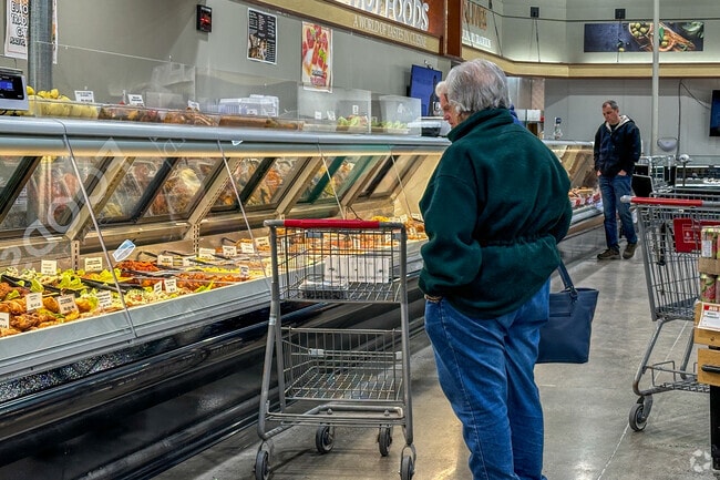 A Featerville local peruses meal options at Bell's Market.