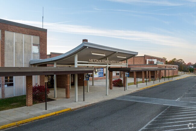 Milton M. Somers Middle School in LaPlata is rated a B on Niche.