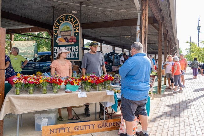 For those wanting local produce and hand crafted goods, come check out the Salem Farmers Market.