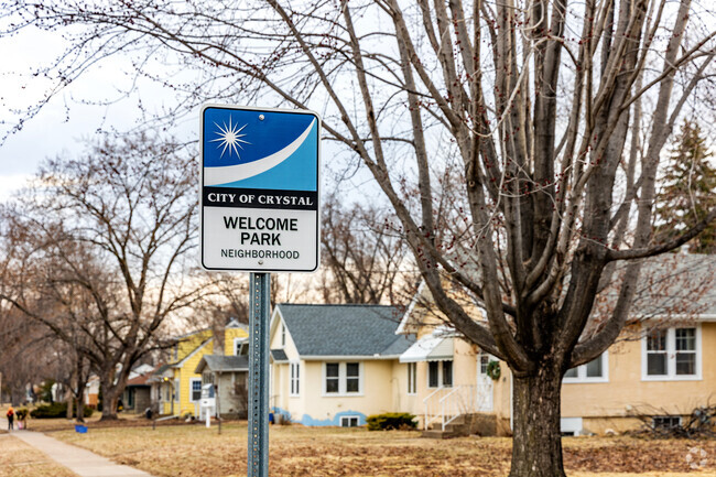 Welcome to the Welcome Park neighborhood situated in the heart of the city of Crystal.