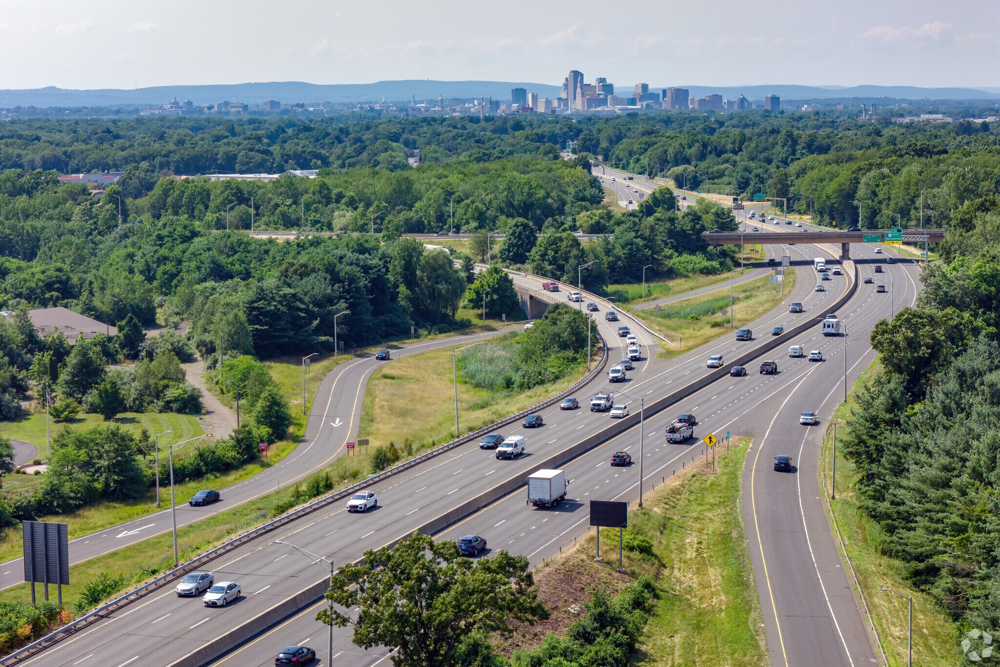 Meandering through Glastonbury, Route 2 connects Hartford and Norwich to the Addison community.