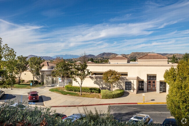 Parents can safely drop off their kids at Ridge Crest Elementary School in Moreno Valley.
