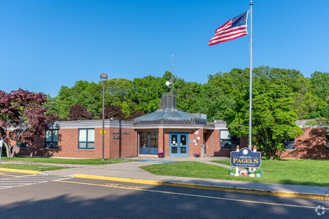 Alma E. Pagels School serves students pre-K through 5th grade in West Haven.