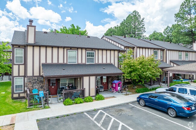 Townhomes are another route to go for home shopping in the neighborhood of Bennett Estates.