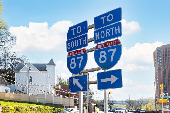 Interstate Highways Travel Through Morris Heights, The Bronx.