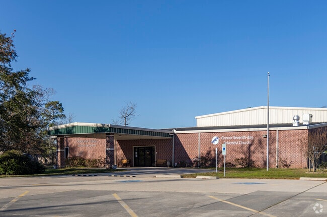 Conroe Adventist Academy is located at the Conroe Seventh-day adventist church.