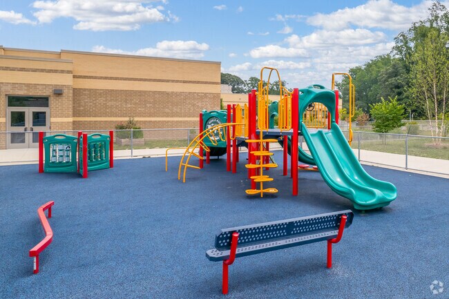 Arnold Elementary School offers a dynamic playground for students of all ages.